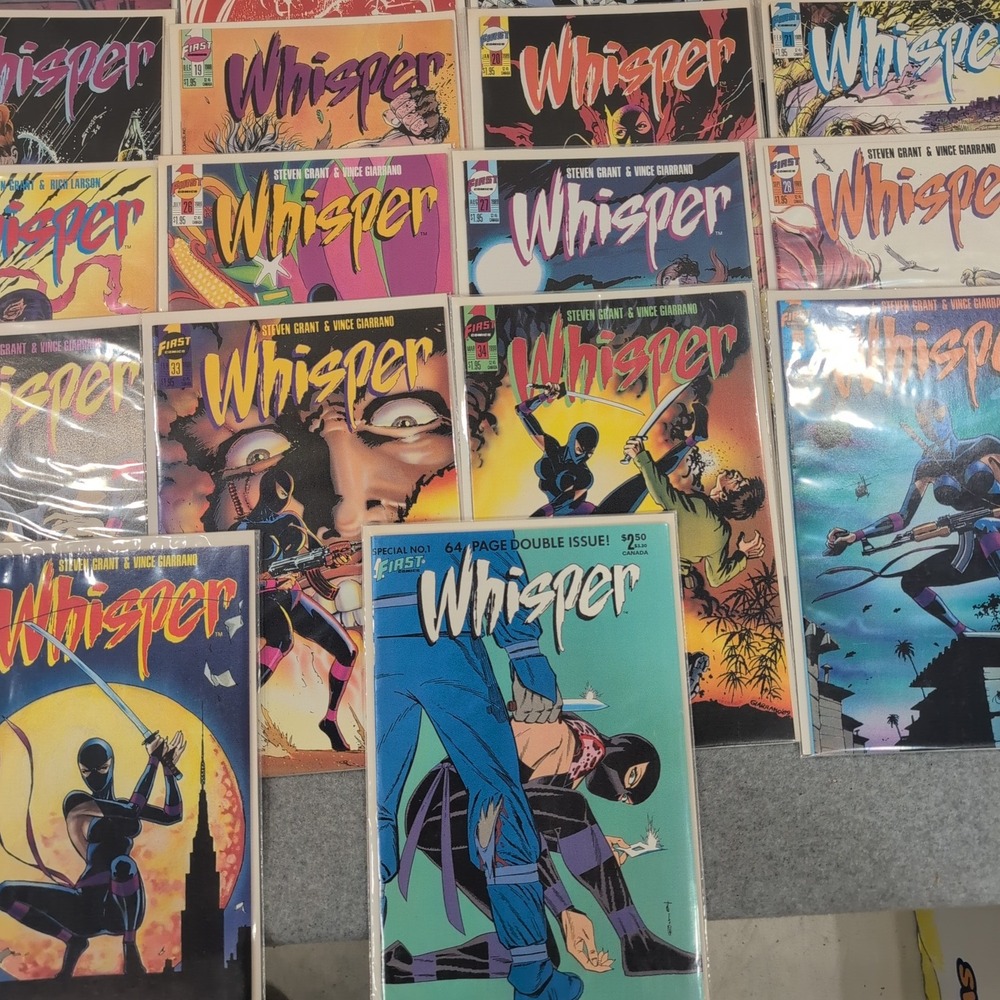 Whisper First Comics Lot 1-37 + Special Steven Grant Steve Epting Ninja - Picture 7 of 8